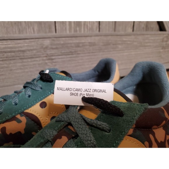 Saucony Jazz Original Camo/Mallard Size's Mens Size 8 New - Picture 2 of 6